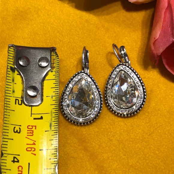 ☀️ Hidden Watch Cuff and Sparkling Earrings - Picture 7 of 8